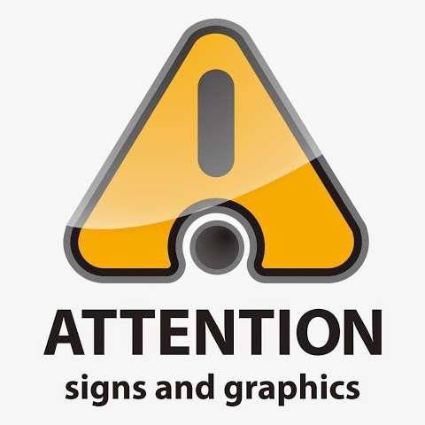 Photo: Attention Signs and Graphics
